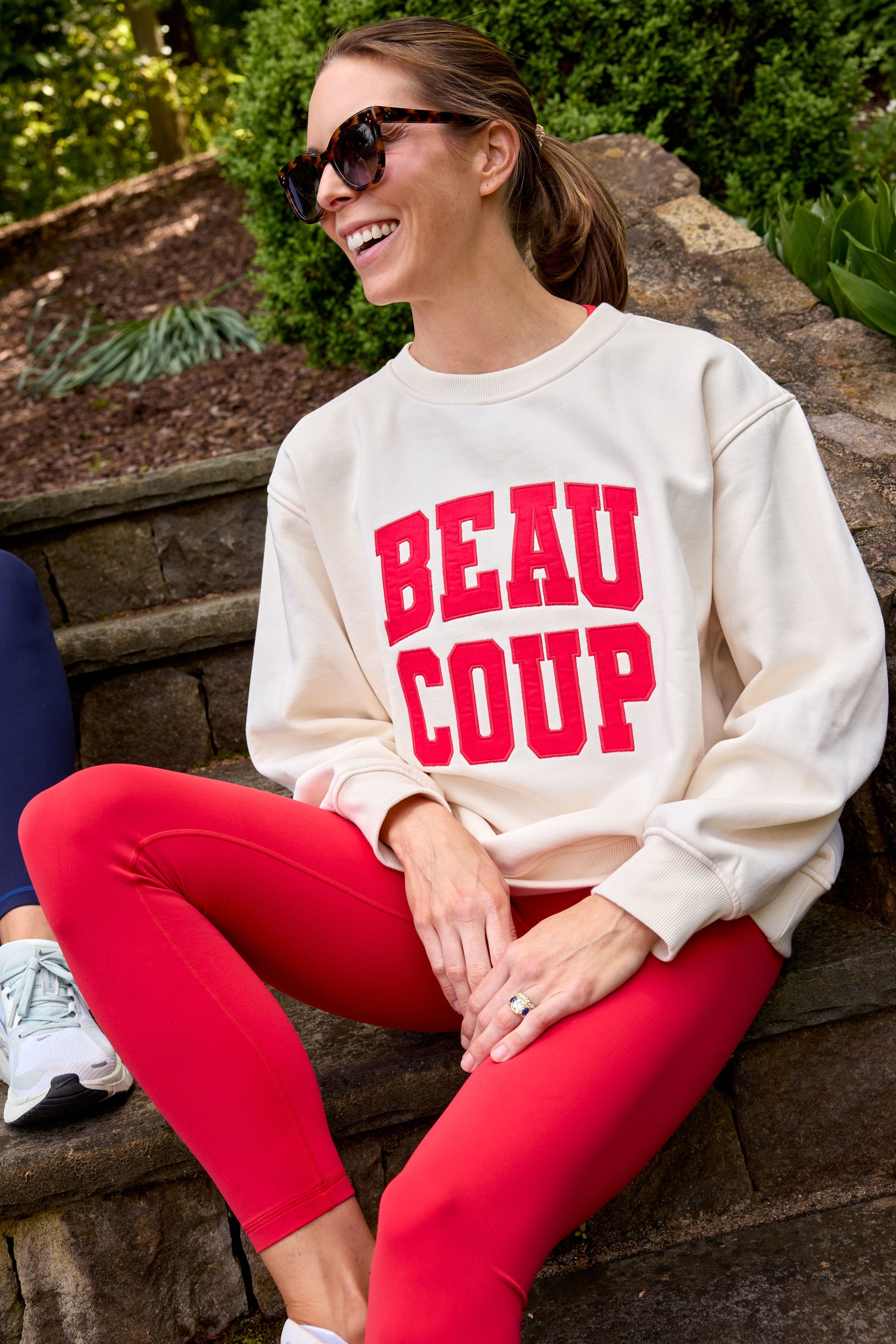 Adult Sweatshirt in Cream