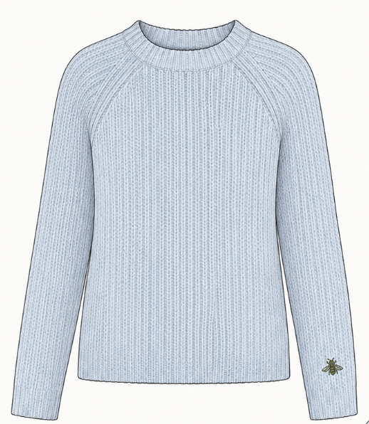 Organic Cotton Fisherman Sweater
